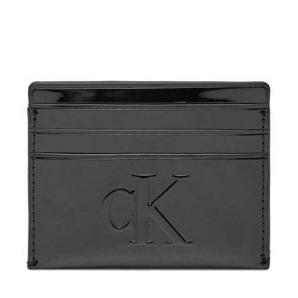 Calvin Klein Jeans Etui za kreditne kartice Calvin Klein Jeans Sculpted Cardcase6cc Im K60K613126 Črna