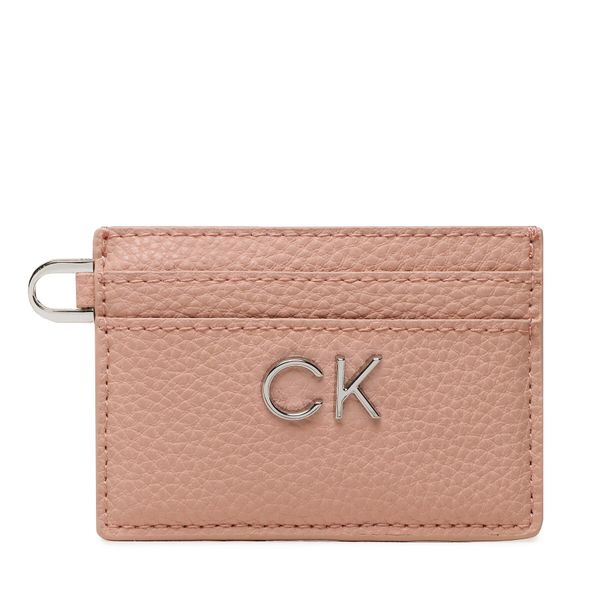 Calvin Klein Etui za kreditne kartice Calvin Klein Re-Lock Cardholder Pbl K60K610671 Roza