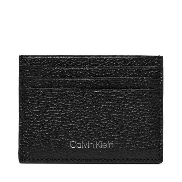 Calvin Klein Etui za kreditne kartice Calvin Klein Warmth Cardholder 6Cc K50K507389 Ck Black BAX