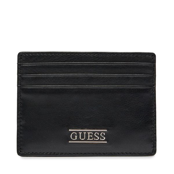 Guess Etui za kreditne kartice Guess New Boston Slg SMNEBR LEA25 Črna