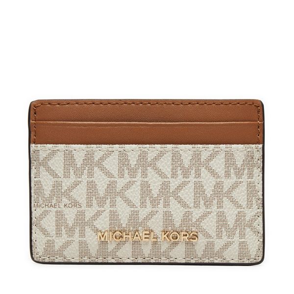 MICHAEL Michael Kors Etui za kreditne kartice MICHAEL Michael Kors 32F1GJ6D0B Écru