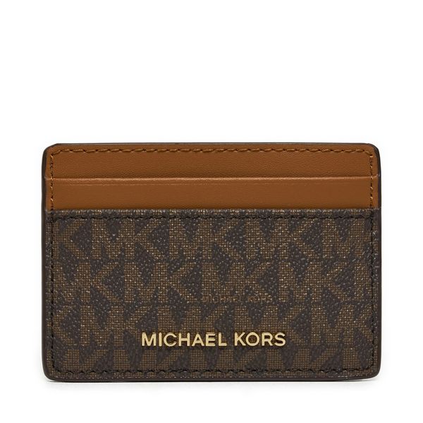 MICHAEL Michael Kors Etui za kreditne kartice MICHAEL Michael Kors 32F1GJ6D0B Rjava