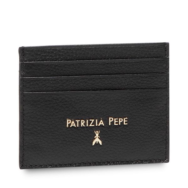 Patrizia Pepe Etui za kreditne kartice Patrizia Pepe CQ7001/L001-K103 Črna