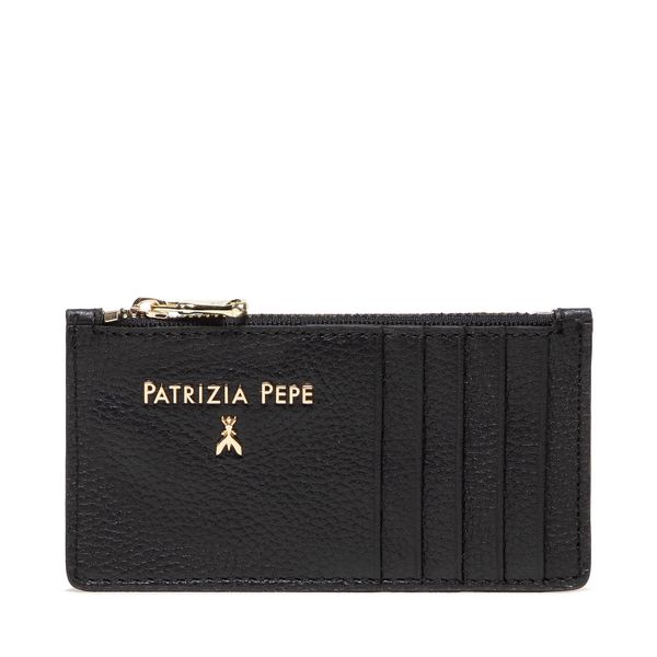 Patrizia Pepe Etui za kreditne kartice Patrizia Pepe CQ9105/L001-K103 Črna