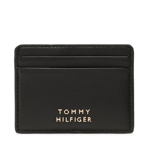 Tommy Hilfiger Etui za kreditne kartice Tommy Hilfiger AW0AW15090 Črna