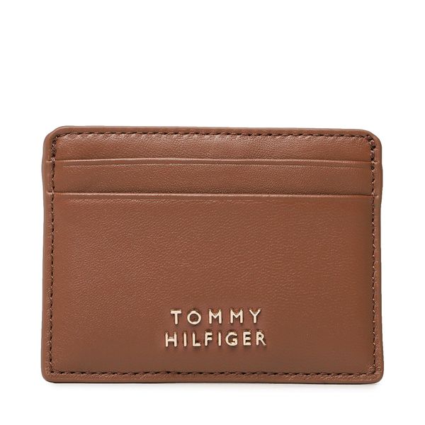 Tommy Hilfiger Etui za kreditne kartice Tommy Hilfiger AW0AW15090 Rjava