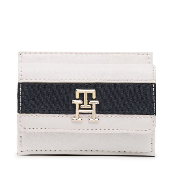 Tommy Hilfiger Etui za kreditne kartice Tommy Hilfiger Iconic Cc Stripe AW0AW14641 Bela