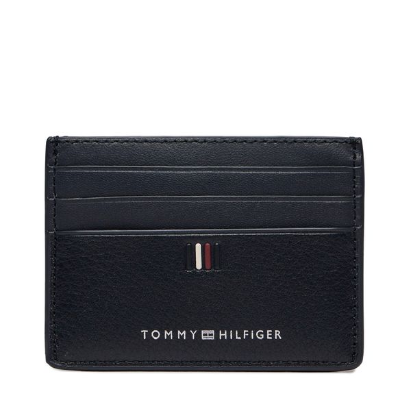 Tommy Hilfiger Etui za kreditne kartice Tommy Hilfiger Th Central Cc Holder AM0AM11858 Mornarsko modra