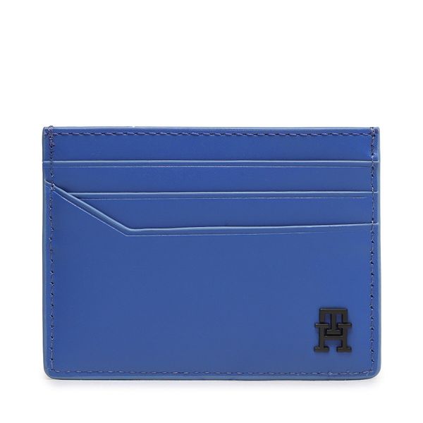 Tommy Hilfiger Etui za kreditne kartice Tommy Hilfiger Th Modern Lea Cc Holder AM0AM11272 Modra