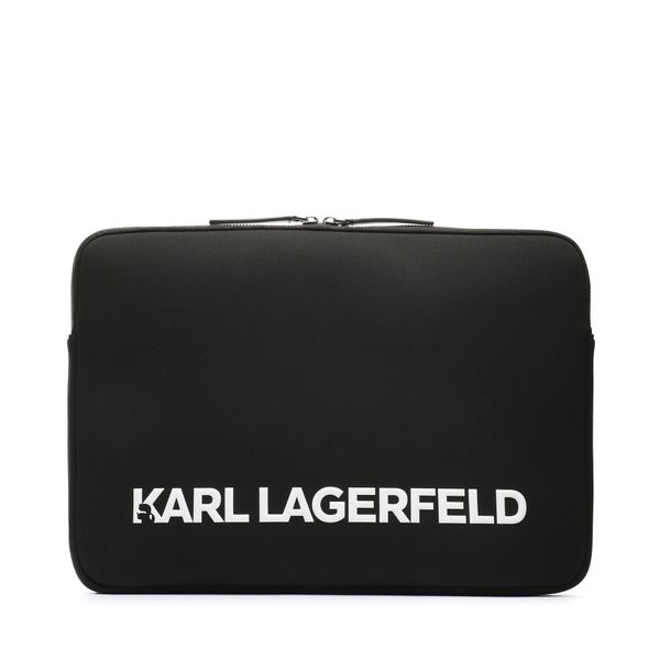 KARL LAGERFELD Etui za prenosni računalnik KARL LAGERFELD 231W3211 Black