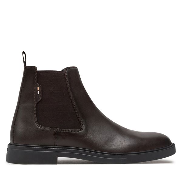 BOSS Gležnjarji Chelsea Boss Calev 50503255 10251919 01 Rjava