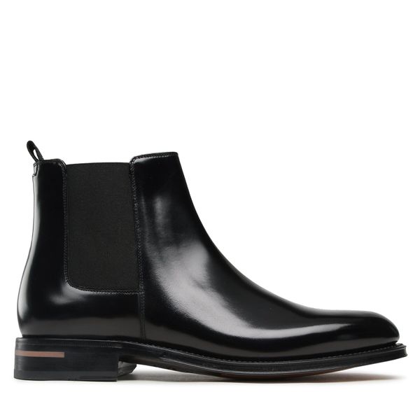 BOSS Gležnjarji Chelsea Boss Terry 50485141 Črna