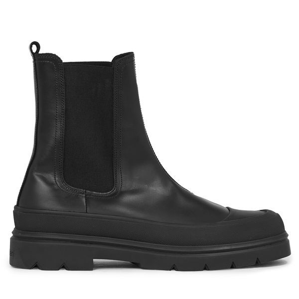 Calvin Klein Gležnjarji Chelsea Calvin Klein Chelsea Boot High HM0HM01215 Črna