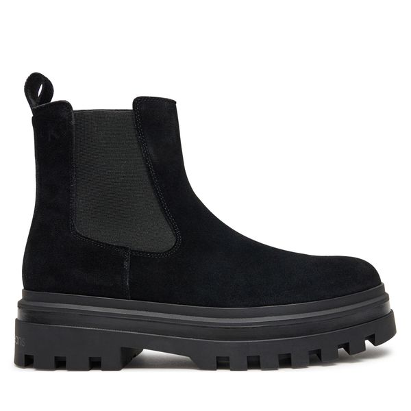 Calvin Klein Jeans Gležnjarji Chelsea Calvin Klein Jeans Lugged Chelsea Boot Hr Su YM0YM01067 Črna