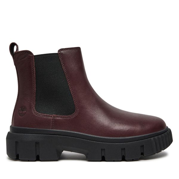 Timberland Gležnjarji Chelsea Timberland TB0A2QHQC601 Bordo rdeča