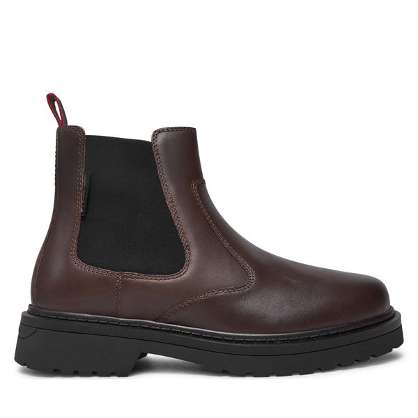 Tommy Jeans Gležnjarji Chelsea Tommy Jeans Tjm Chelsea Boot EM0EM01469 Rjava