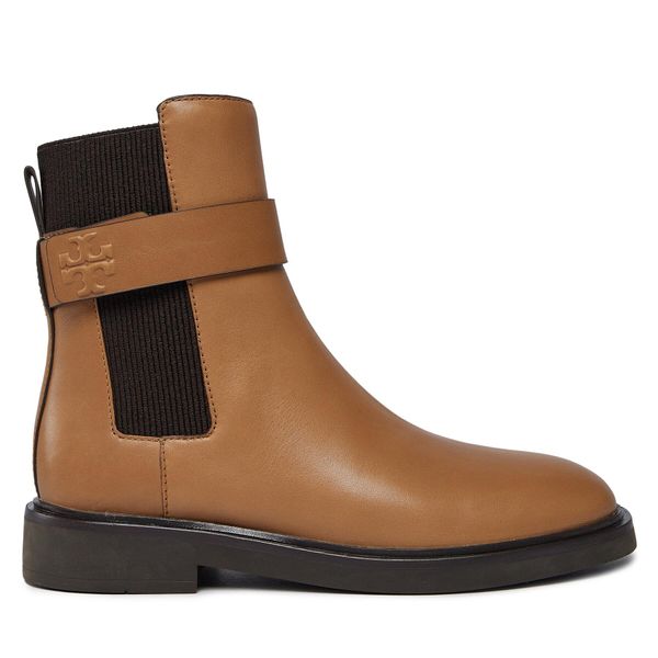 Tory Burch Gležnjarji Chelsea Tory Burch Double T Chelsea Boot 152831 Bež