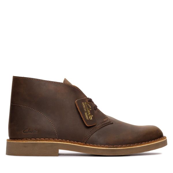 Clarks Gležnjarji Clarks Desert Bt Evo Beeswax Leather