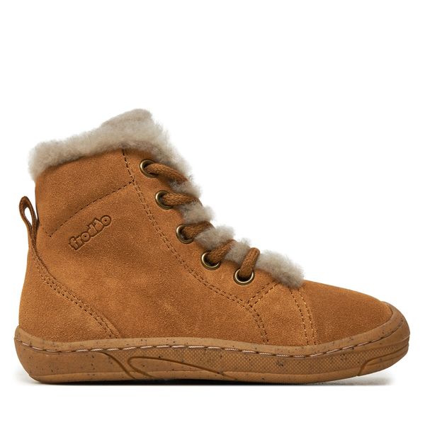 Froddo Gležnjarji Froddo Minni Suede Laces G2110140-2 S Rjava