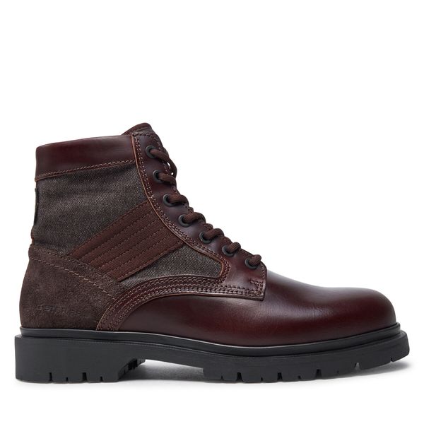 G-Star Raw Gležnjarji G-Star Raw Tyler Boot Mid M D25777 Bordo rdeča