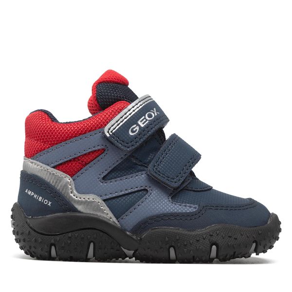 Geox Gležnjarji Geox B Baltic B.B Abx A B2620A 0CEFU C0735 M Navy/Red