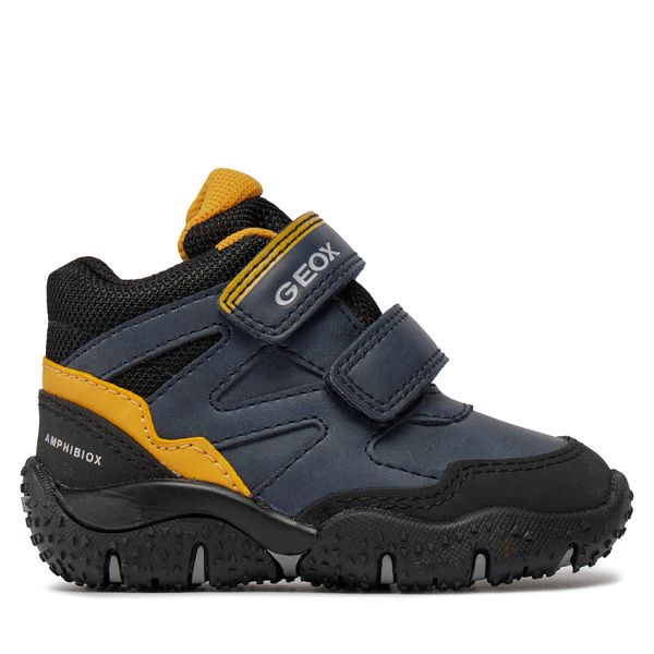 Geox Gležnjarji Geox B Baltic Boy B Abx B2620A 0ME50 C0916 M Navy/Ochreyellow