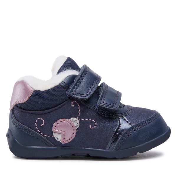 Geox Gležnjarji Geox B Elthan G. A B261QA 0HS54 C0965 Navy/Dk Pink