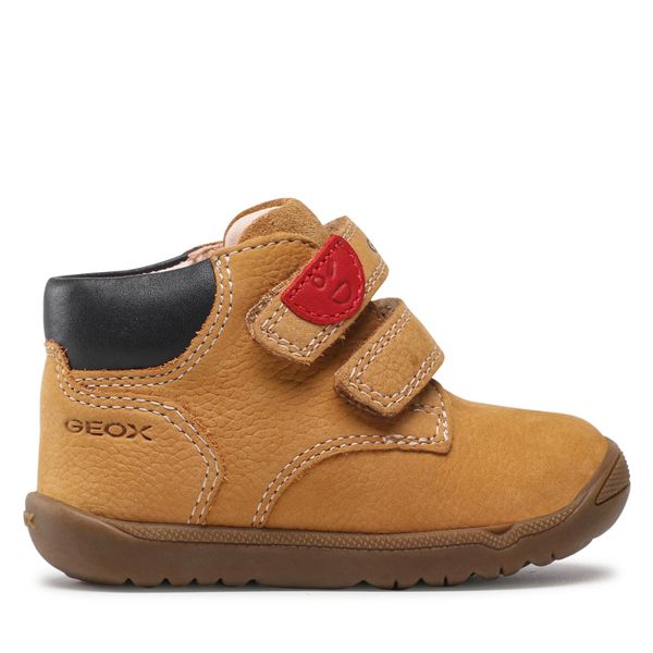 Geox Gležnjarji Geox B Macchia B. C B164NC 03285 C5046 Rjava