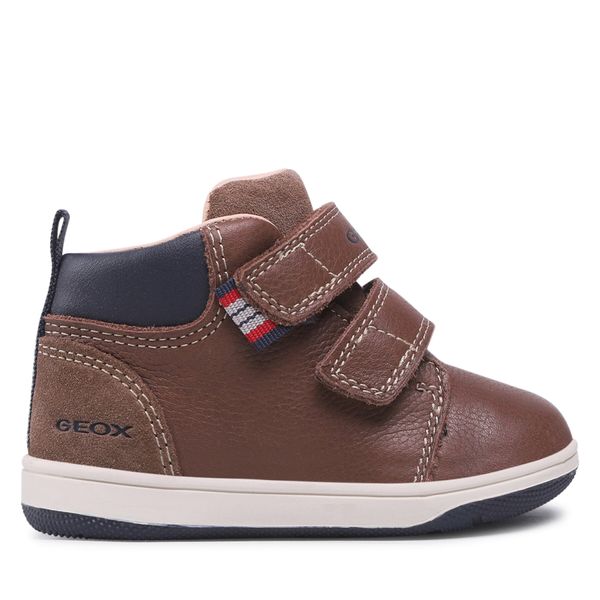 Geox Gležnjarji Geox B New Flick B. A B261LA 04622 C0947 M Brown/Navy