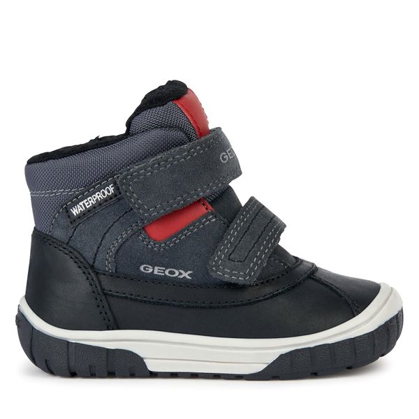 Geox Gležnjarji Geox B Omar Boy Wpf B162DB 022FU C0047 M Siva