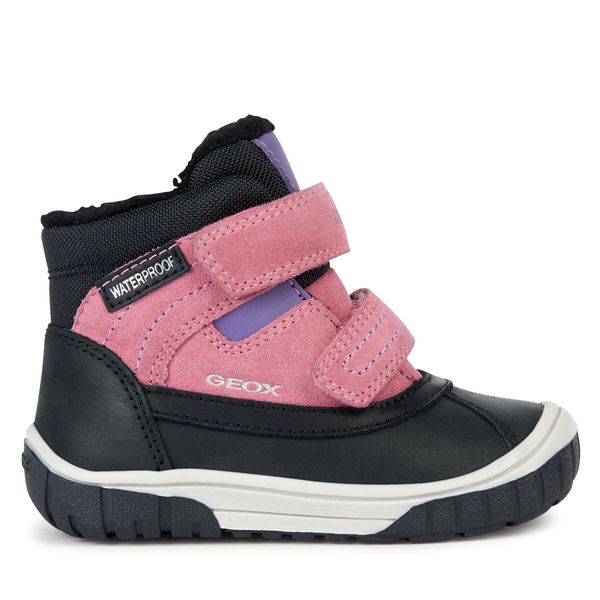 Geox Gležnjarji Geox B Omar Girl Wpf B262LD 022FU C0922 M Black/Fuchsia