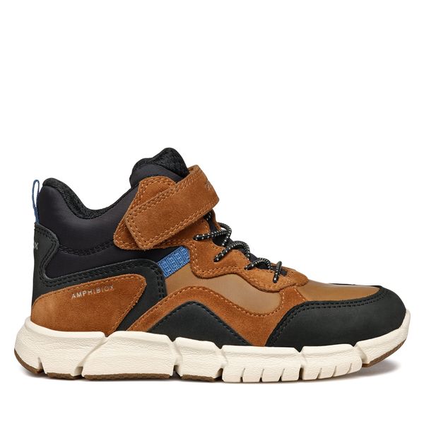 Geox Gležnjarji Geox J Flexyper Boy B Abx J269XA 0ME22 C0275 S Rjava