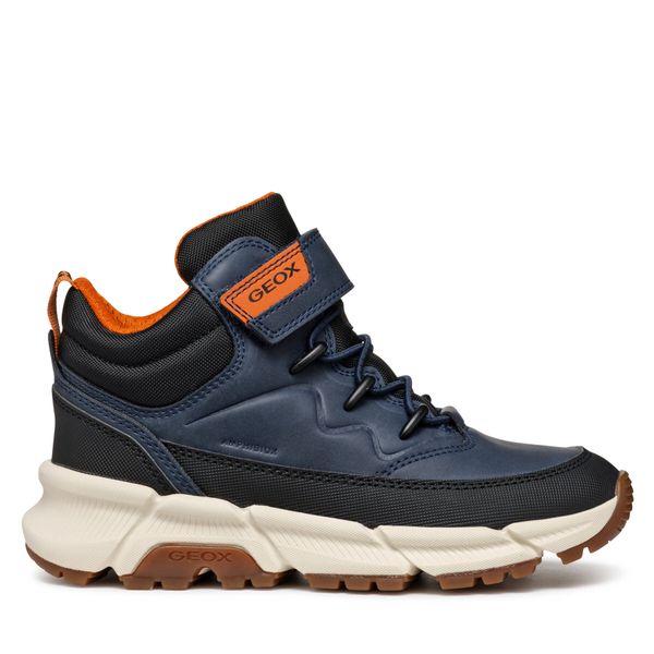 Geox Gležnjarji Geox J Flexyper Plus Boy J36LCG 0MEFU C0045 S Mornarsko modra