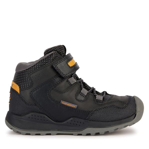 Geox Gležnjarji Geox J Teram Boy B Abx J16AEA 0MEFU C9241 S Black/Dk Yellow