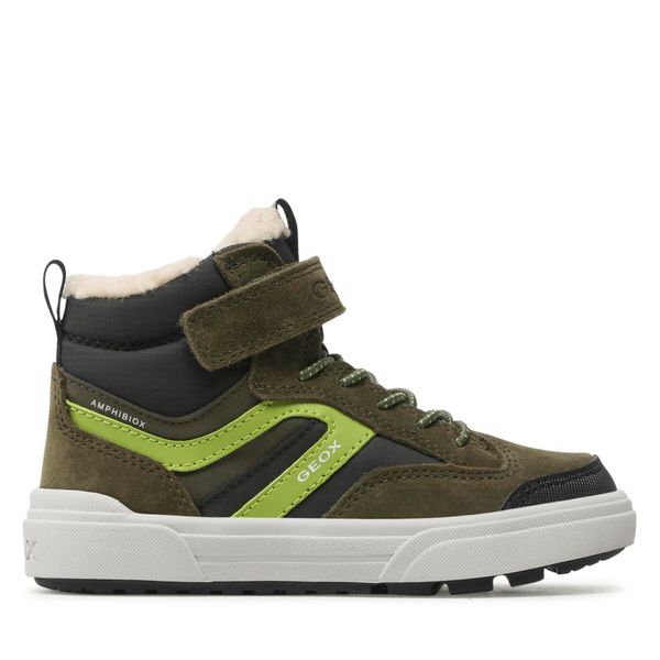 Geox Gležnjarji Geox J Weemble B. B Abx A J26HCA 0ME22 C3X3S S Dk Green/Lime Green