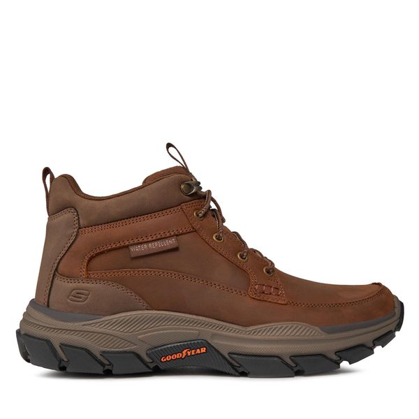 Skechers Gležnjarji Skechers Respected Boswell 204454/CDB Rjava