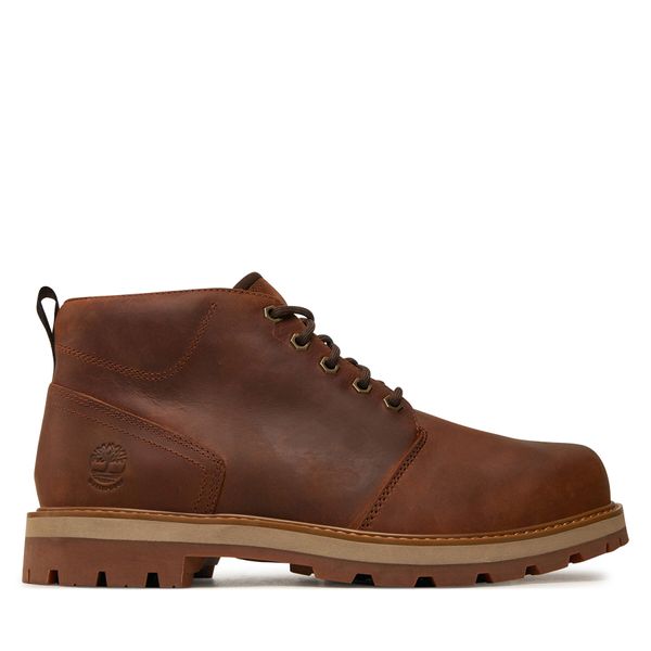 Timberland Gležnjarji Timberland BRITTON ROAD MID CHUKKA WP TB0A69TWEM61 Rjava