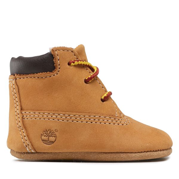 Timberland Gležnjarji Timberland Crib Bootie With Hat TB09589R2311 Wheat/Wheat