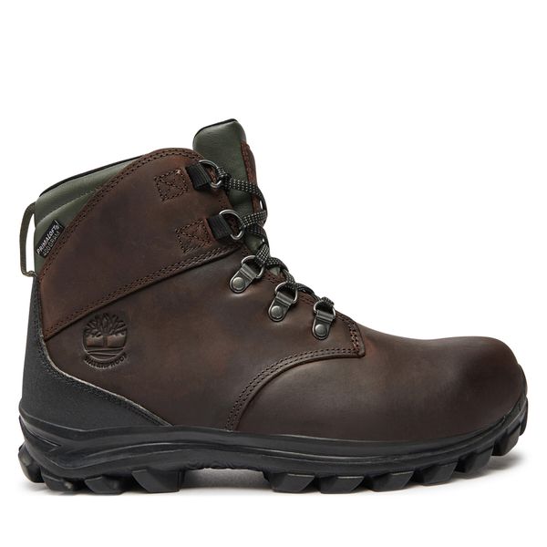 Timberland Gležnjarji Timberland Halbhoher Chillberg Snow Boot TB1A64N89311 Rjava