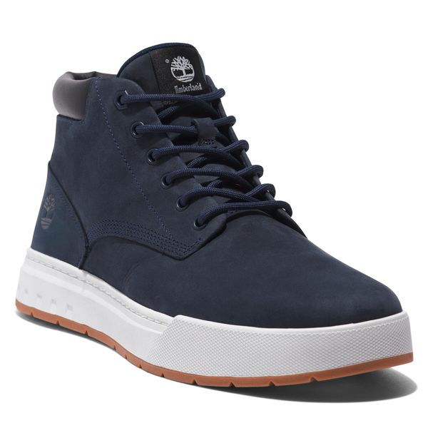 Timberland Gležnjarji Timberland Maple Grove Lthr Chk TB0A28940191 Mornarsko modra