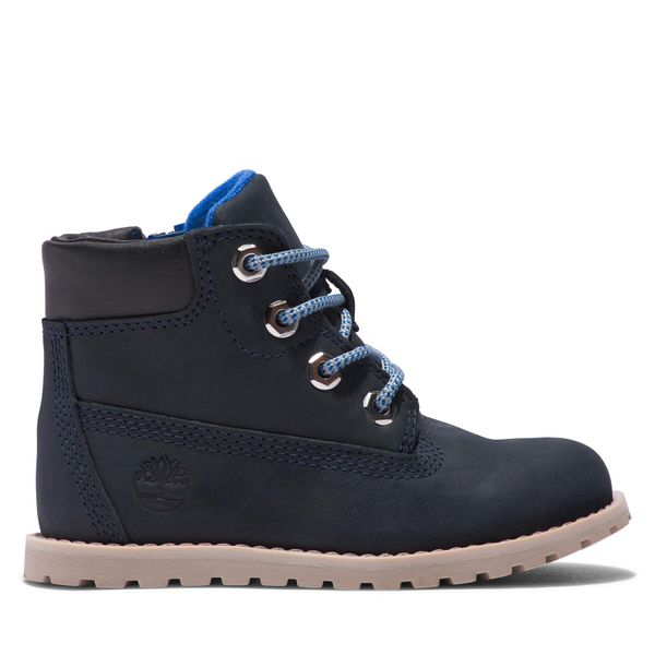 Timberland Gležnjarji Timberland Pokey Pine 6In Boot With TB0A2N9N0191 Navy Full Grain