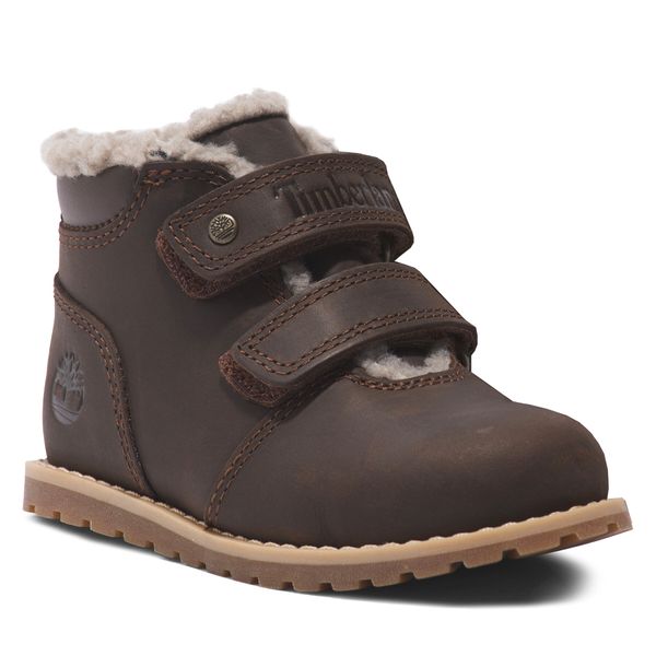 Timberland Gležnjarji Timberland Pokey Pine Warm Lined H&L TB0A5YVS9311 Rjava