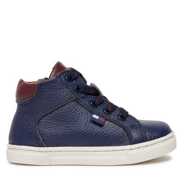 Tommy Hilfiger Gležnjarji Tommy Hilfiger T1X9-33623-0092 Mornarsko modra