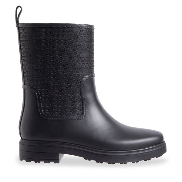 Calvin Klein Gumijasti škornji Calvin Klein Ess Rainboot - Nano Mono Wl HW0HW01706 Črna