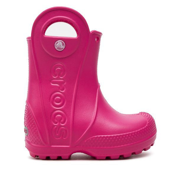Crocs Gumijasti škornji Crocs Handle It Rain Boot Kids 12803 Candy Pink