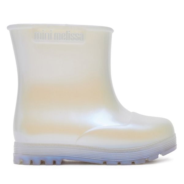 Melissa Gumijasti škornji Melissa Mini Melissa Welly Bb 33869 Srebrna