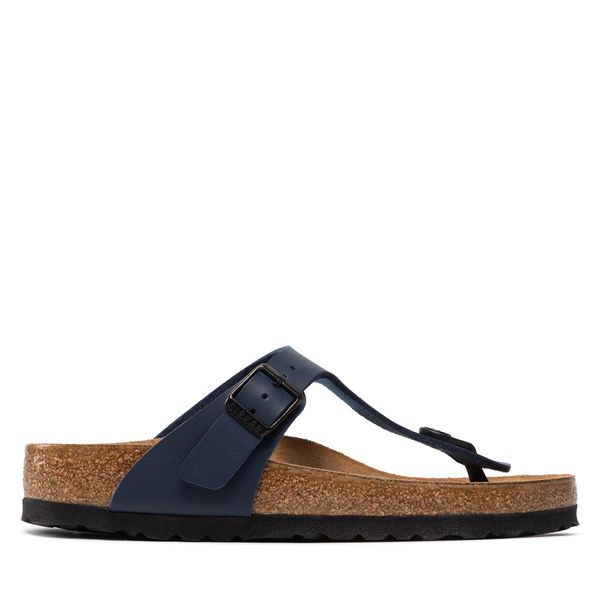 Birkenstock Japonke Birkenstock Gizeh 0143621 Mornarsko modra