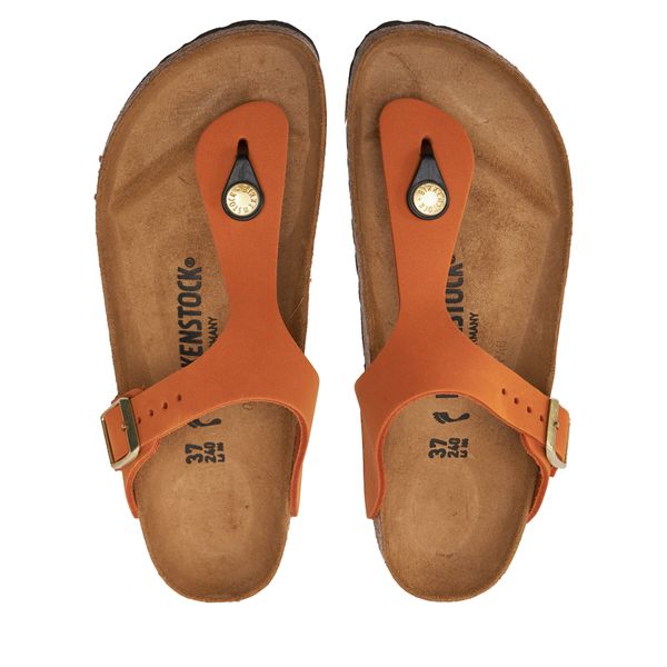 Birkenstock Japonke Birkenstock Gizeh 1026561 Oranžna