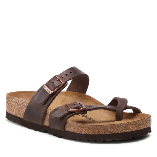 Birkenstock Japonke Birkenstock Mayari 0171321 Rjava