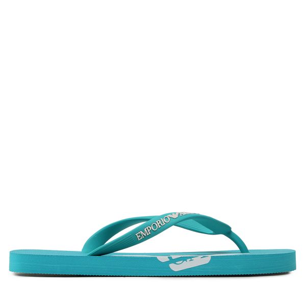 Emporio Armani Japonke Emporio Armani XVQS06 XN746 00179 Turquoise/White